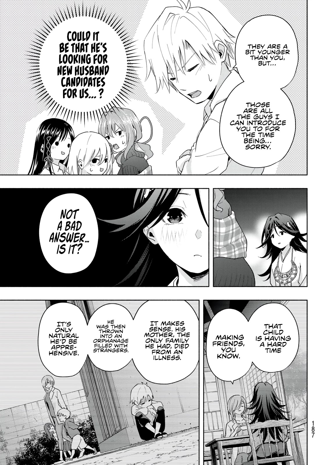 Amagami-san Chi no Enmusubi Chapter 26 page 8 - Chapter 26: Dreams, The Moon, And Dreams, As It Is