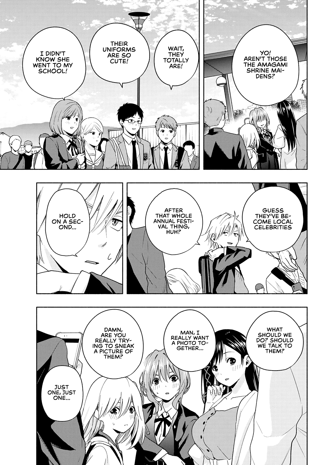 Amagami-san Chi no Enmusubi Chapter 27 page 14 - Chapter 27: A Change of Seasons, A Change of Heart
