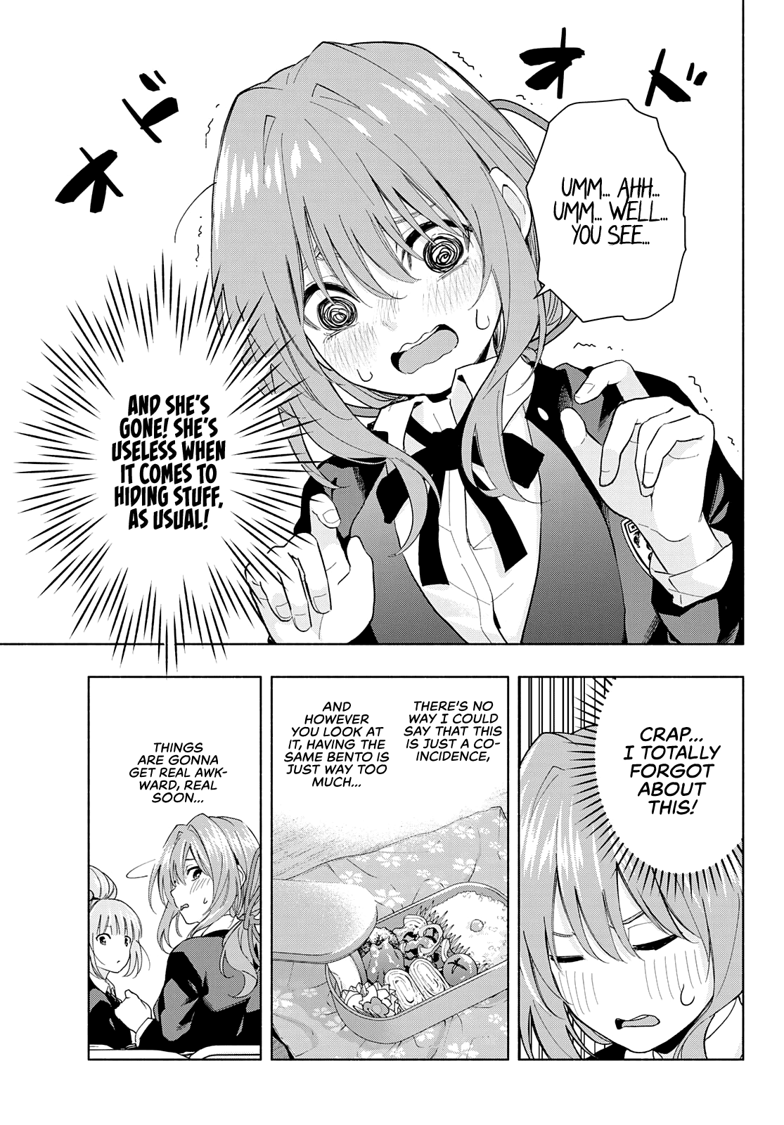 Amagami-san Chi no Enmusubi Chapter 28 page 16 - Chapter 28: Bentos and a speck in the sea