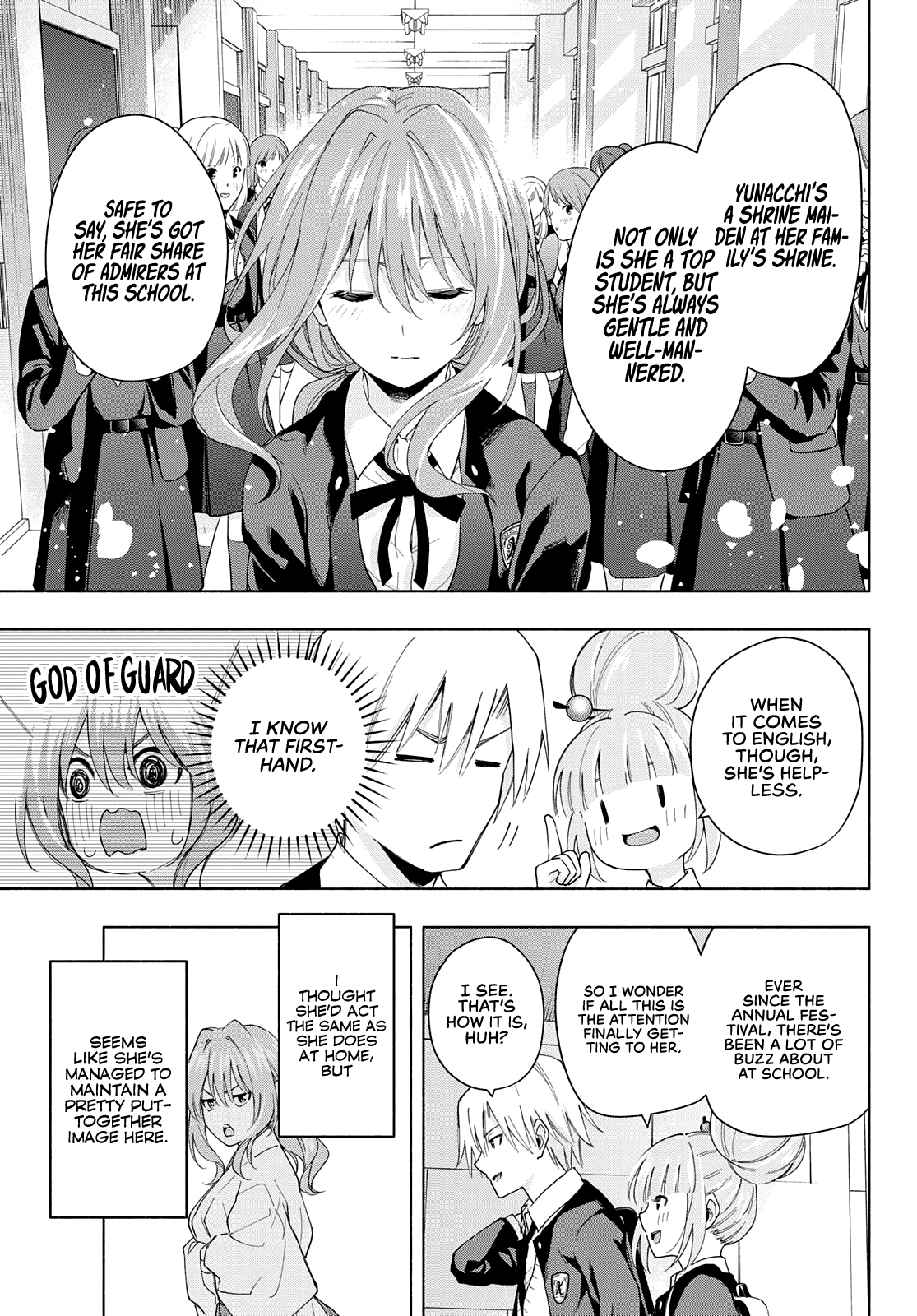 Amagami-san Chi no Enmusubi Chapter 28 page 8 - Chapter 28: Bentos and a speck in the sea