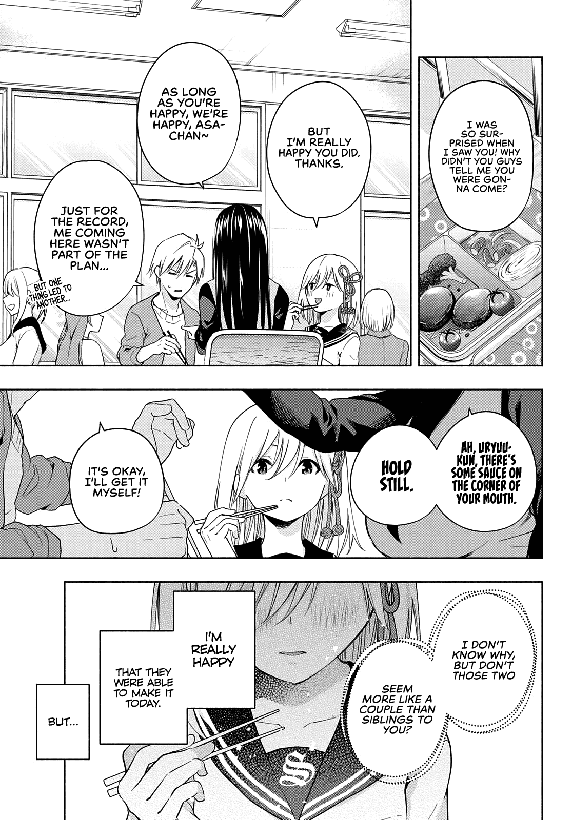 Amagami-san Chi no Enmusubi Chapter 30 page 18 - Chapter 30: A watchful guardian