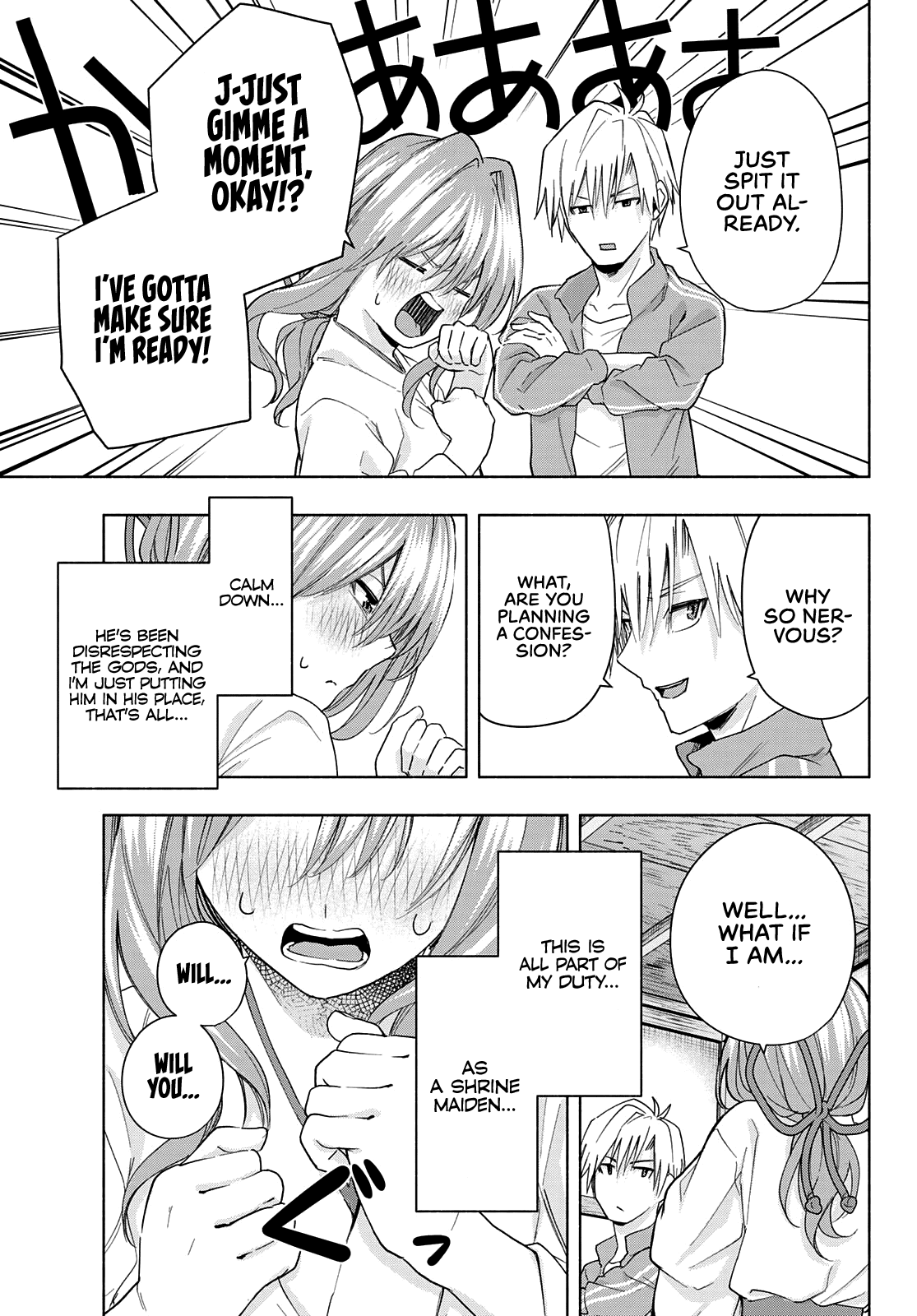 Amagami-san Chi no Enmusubi Chapter 31 page 14 - Chapter 31: Fortune Favors Fools
