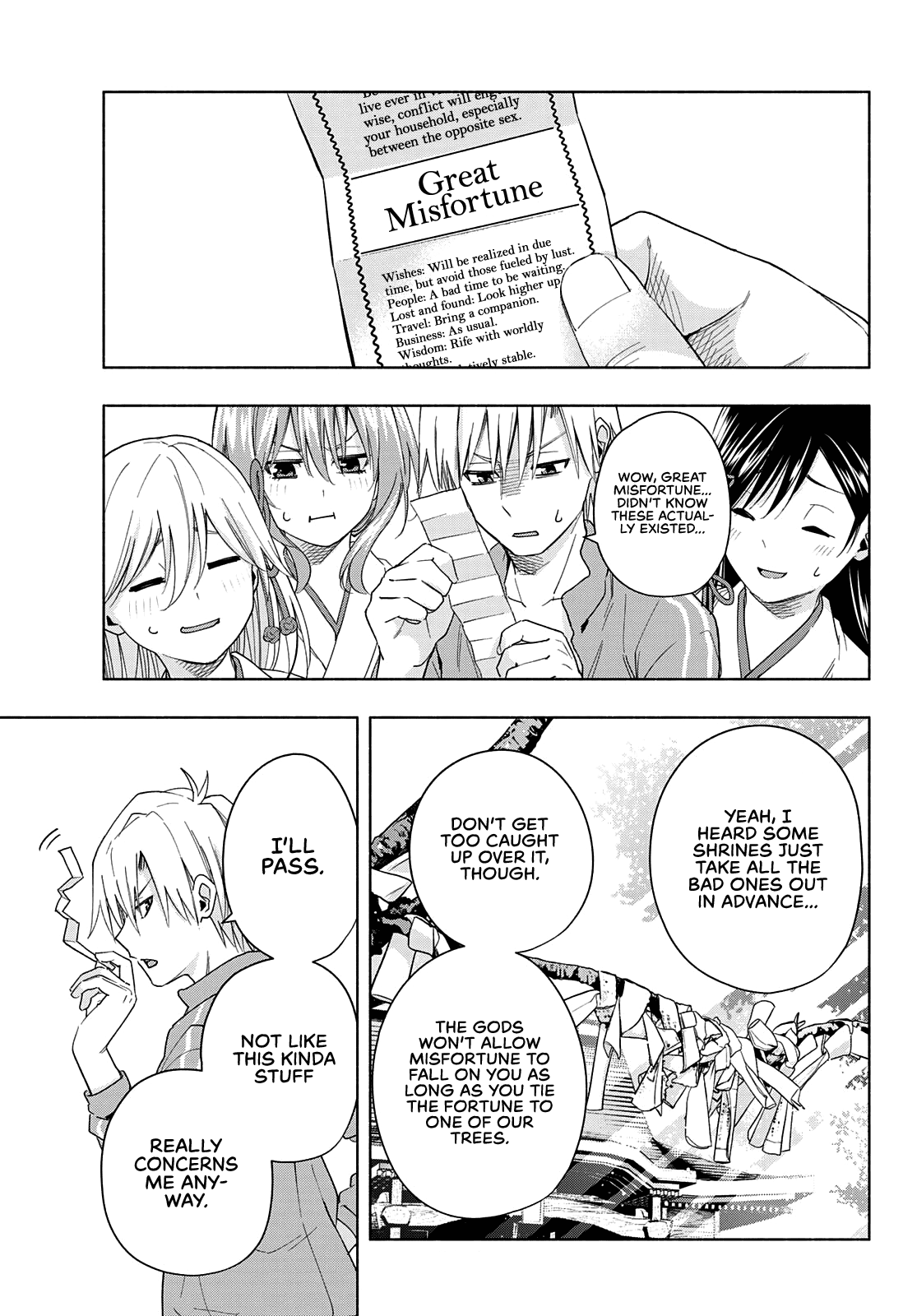 Amagami-san Chi no Enmusubi Chapter 31 page 4 - Chapter 31: Fortune Favors Fools