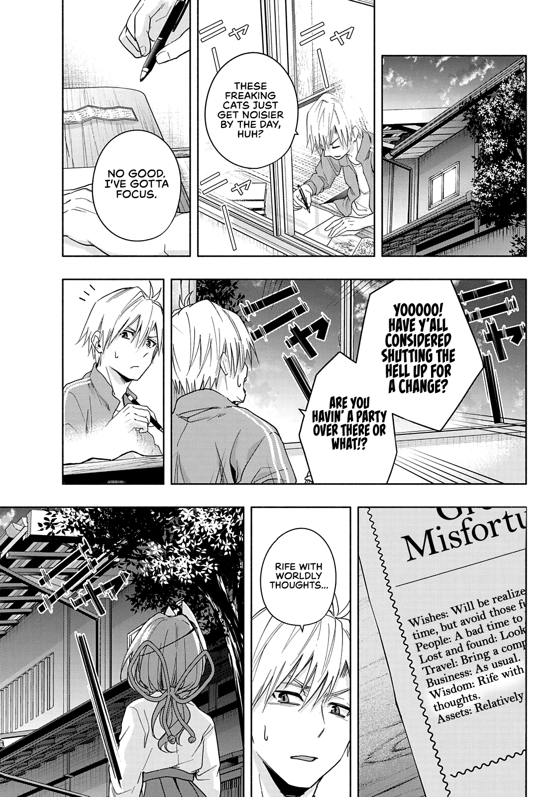 Amagami-san Chi no Enmusubi Chapter 31 page 6 - Chapter 31: Fortune Favors Fools