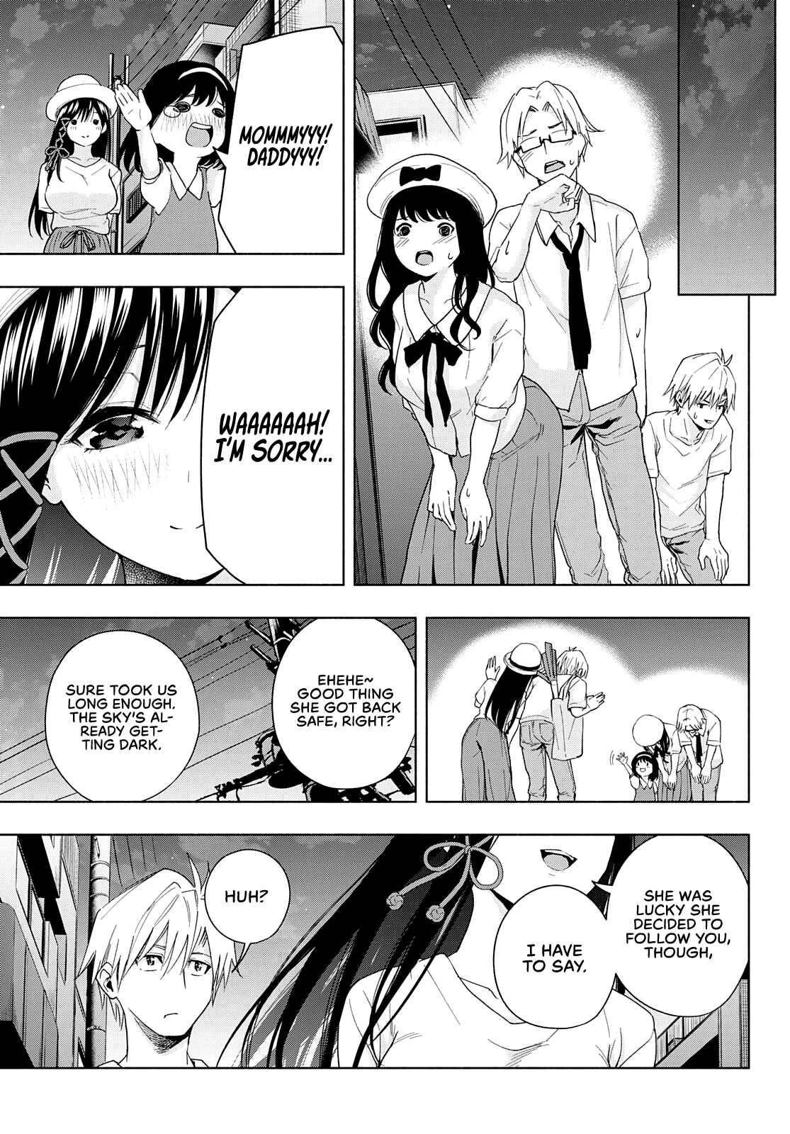 Amagami-san Chi no Enmusubi Chapter 32 page 12 - Chapter 32: The Lost Child’s Name