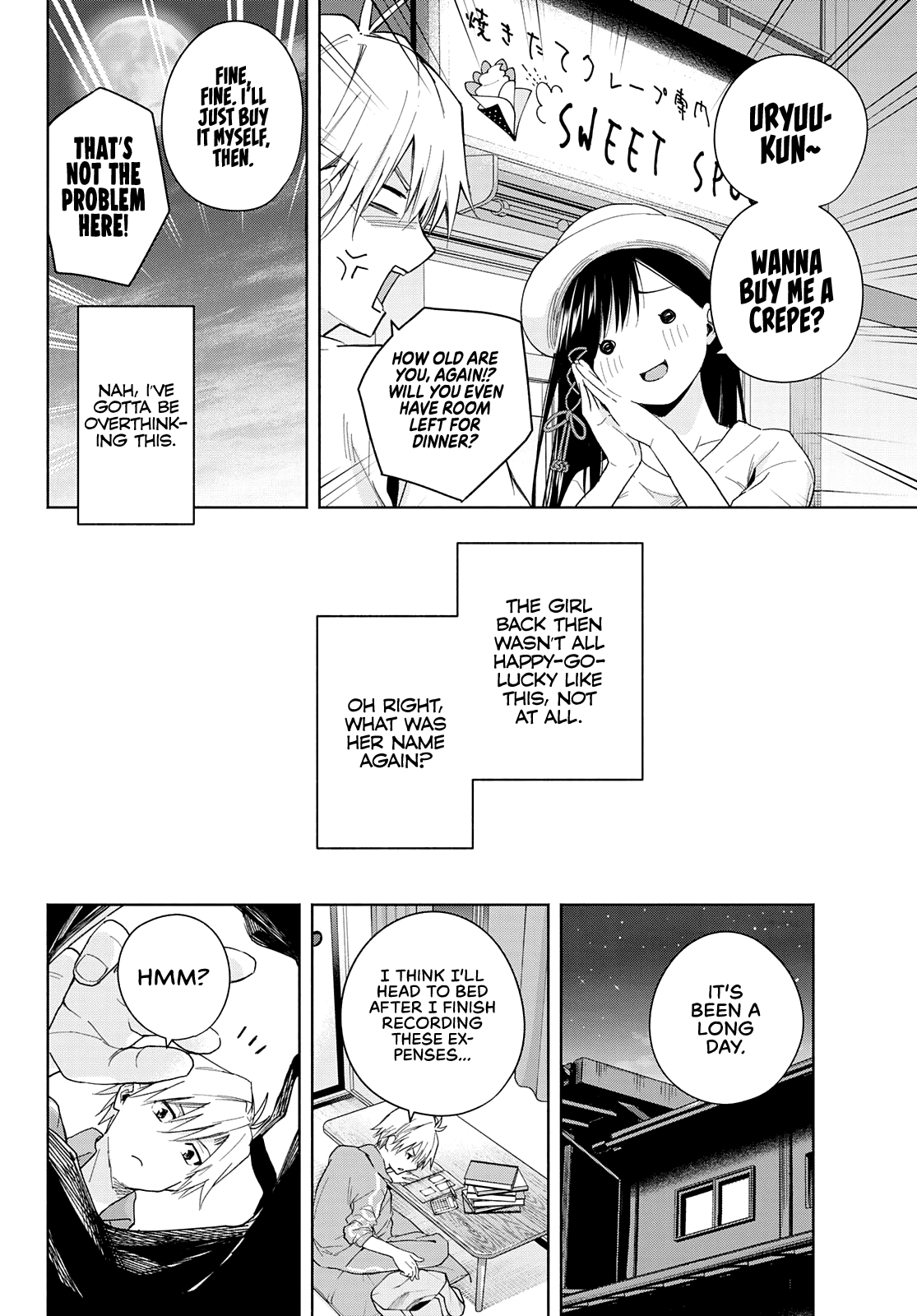 Amagami-san Chi no Enmusubi Chapter 32 page 14 - Chapter 32: The Lost Child’s Name