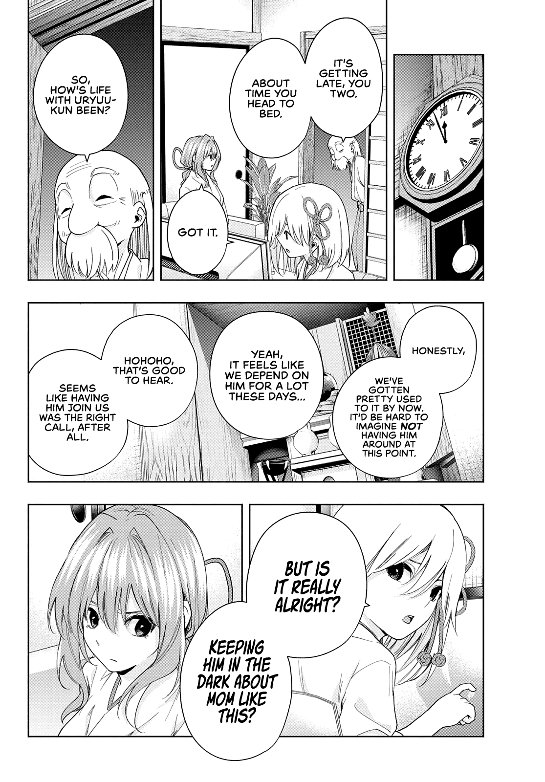 Amagami-san Chi no Enmusubi Chapter 32 page 16 - Chapter 32: The Lost Child’s Name