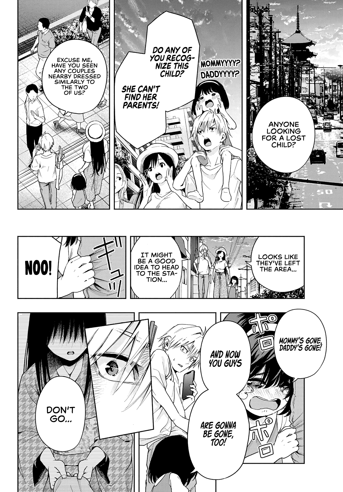 Amagami-san Chi no Enmusubi Chapter 32 page 9 - Chapter 32: The Lost Child’s Name