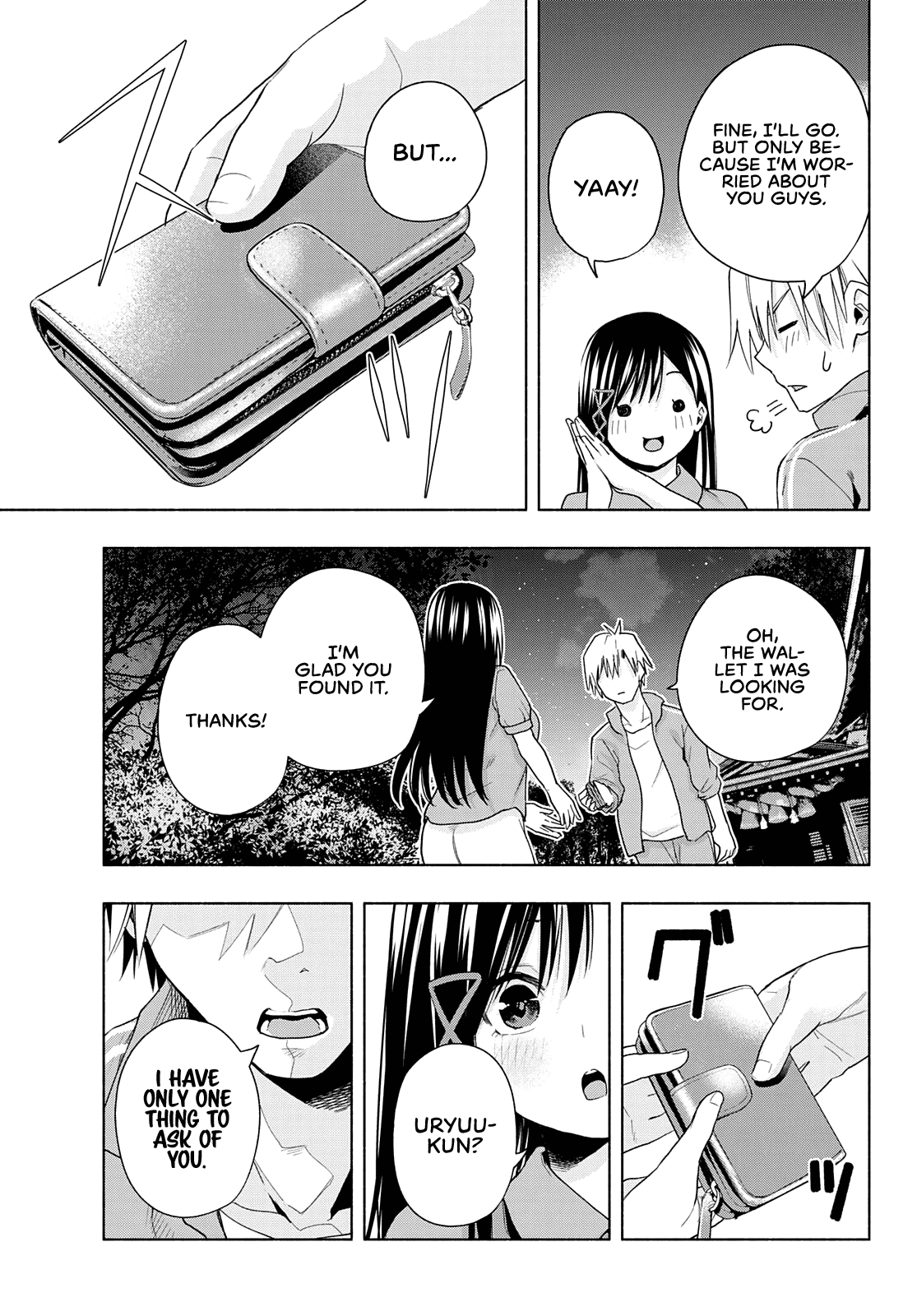 Amagami-san Chi no Enmusubi Chapter 33 page 15 - Chapter 33: The true colors of the night, Prologue