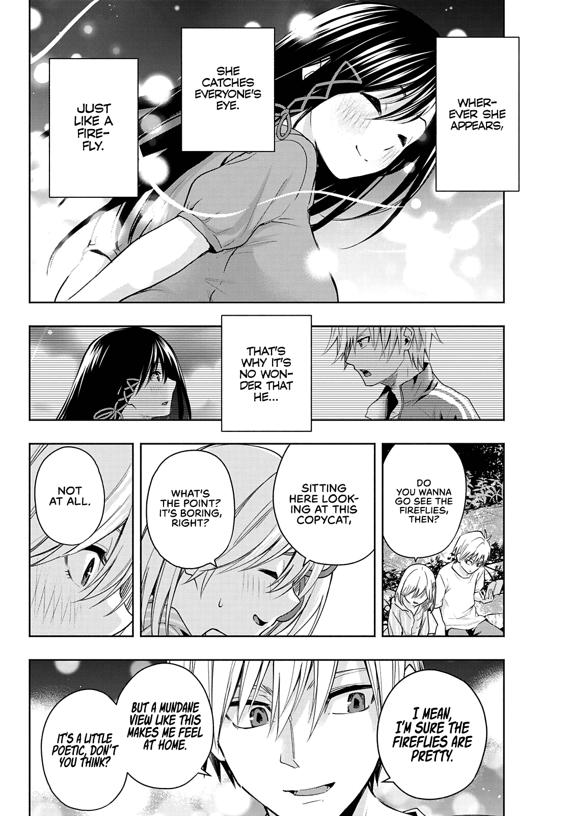 Amagami-san Chi no Enmusubi Chapter 34 page 15 - Chapter 34: The true colors of the night, Yearning