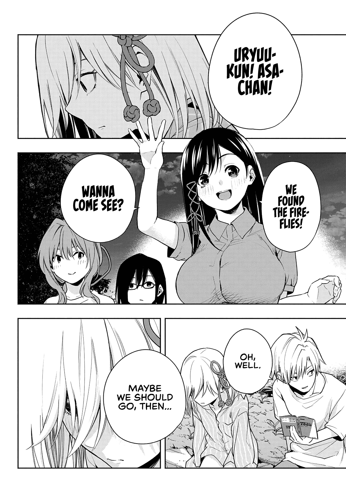Amagami-san Chi no Enmusubi Chapter 34 page 17 - Chapter 34: The true colors of the night, Yearning