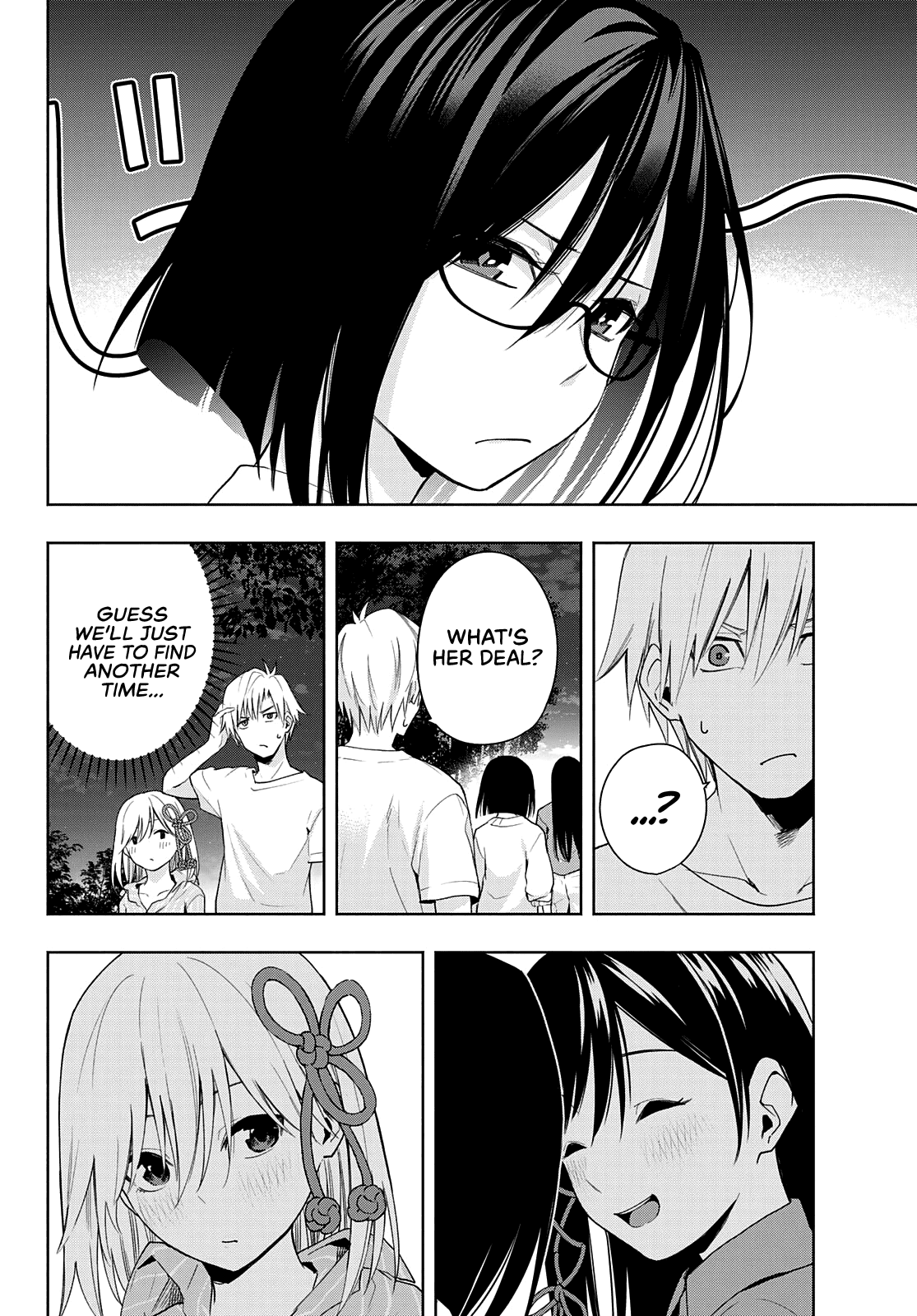 Amagami-san Chi no Enmusubi Chapter 34 page 7 - Chapter 34: The true colors of the night, Yearning