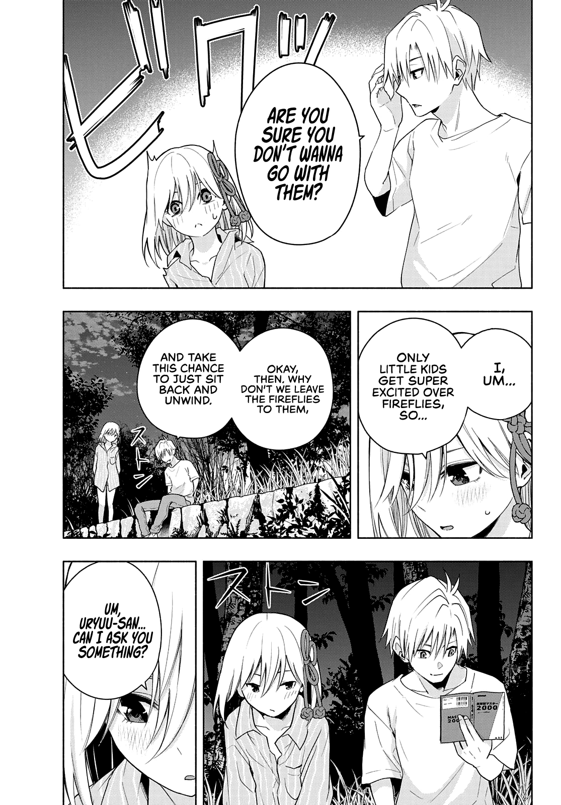 Amagami-san Chi no Enmusubi Chapter 34 page 8 - Chapter 34: The true colors of the night, Yearning