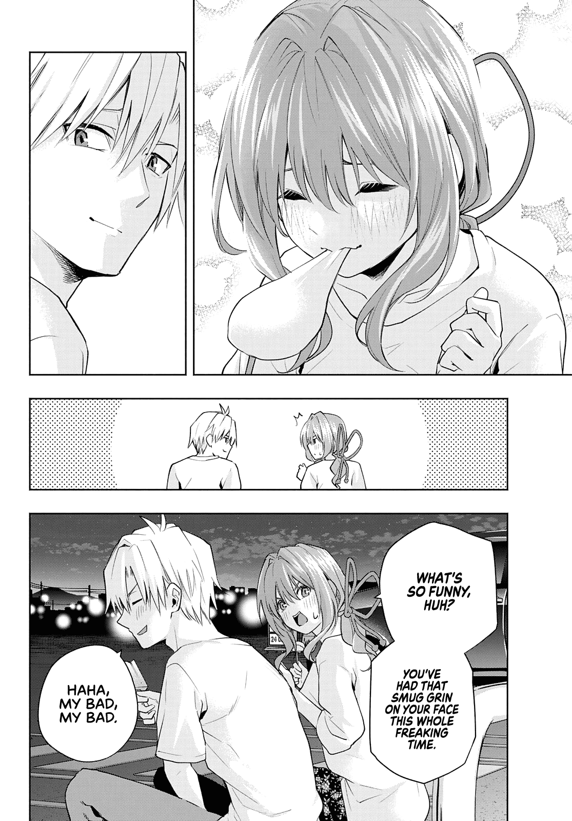 Amagami-san Chi no Enmusubi Chapter 35 page 16 - Chapter 35: The true colors of the night, Salvation