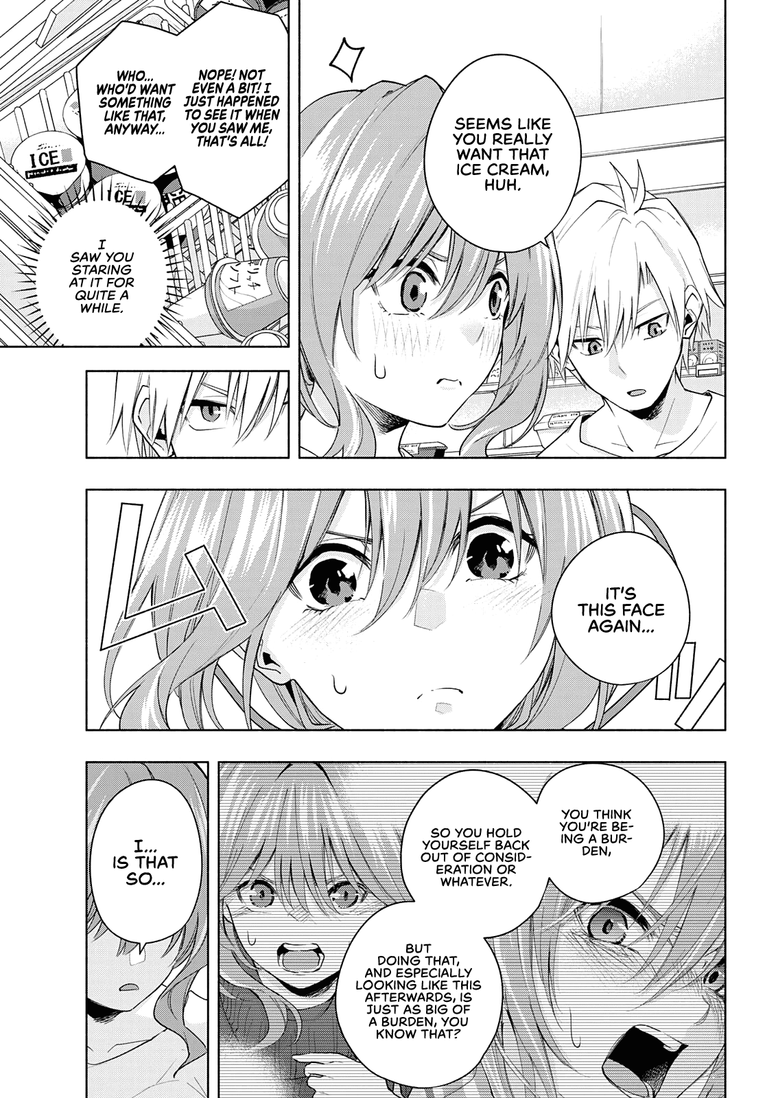 Amagami-san Chi no Enmusubi Chapter 35 page 9 - Chapter 35: The true colors of the night, Salvation