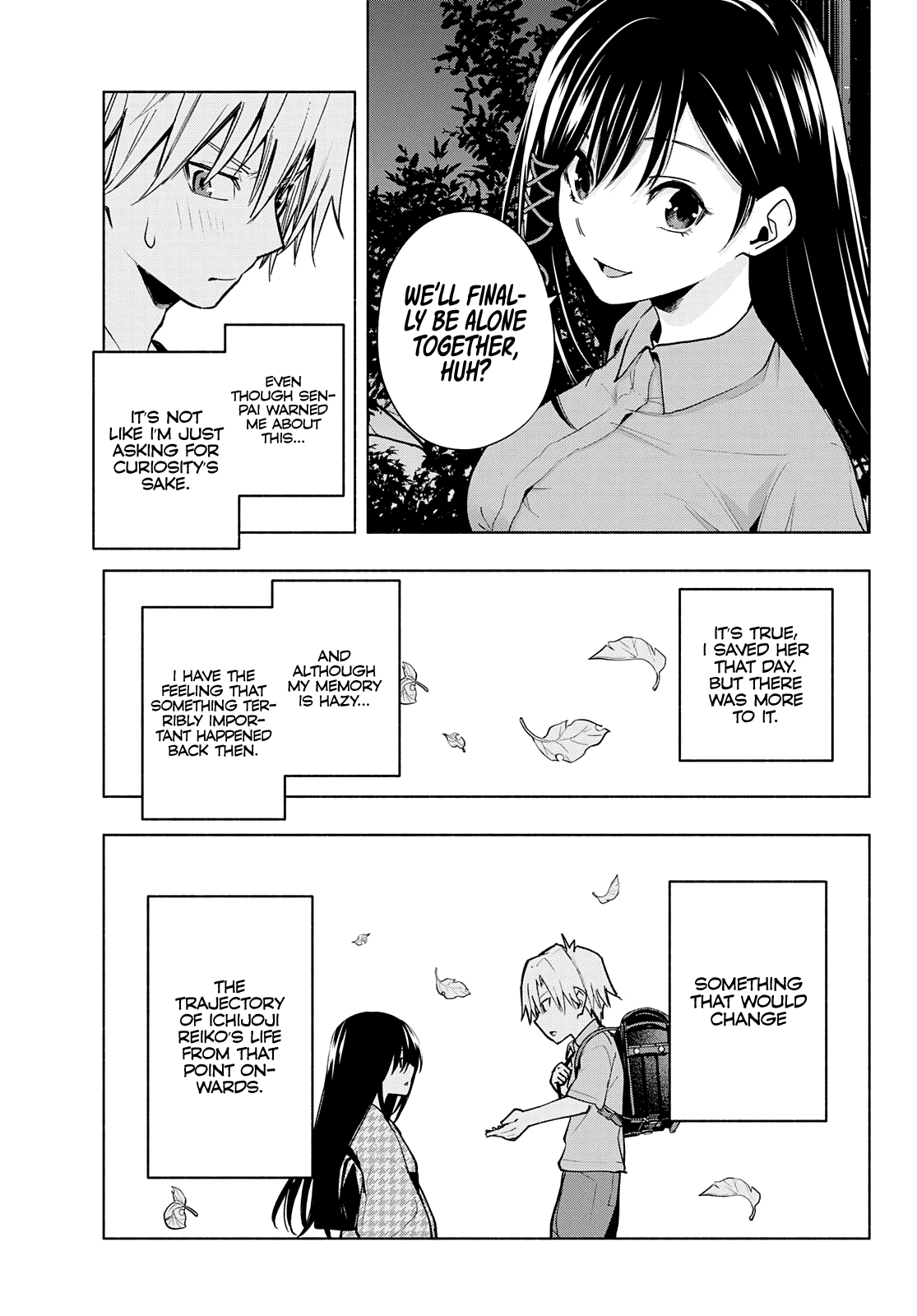 Amagami-san Chi no Enmusubi Chapter 36 page 12 - Chapter 36: The true colors of the night, Contention