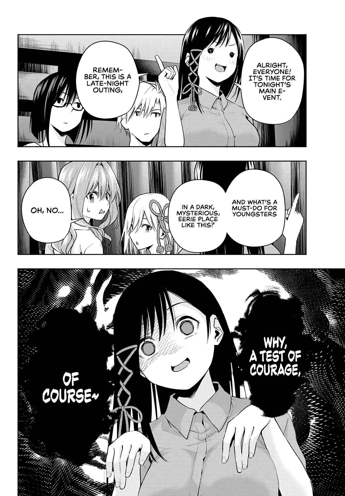 Amagami-san Chi no Enmusubi Chapter 36 page 9 - Chapter 36: The true colors of the night, Contention