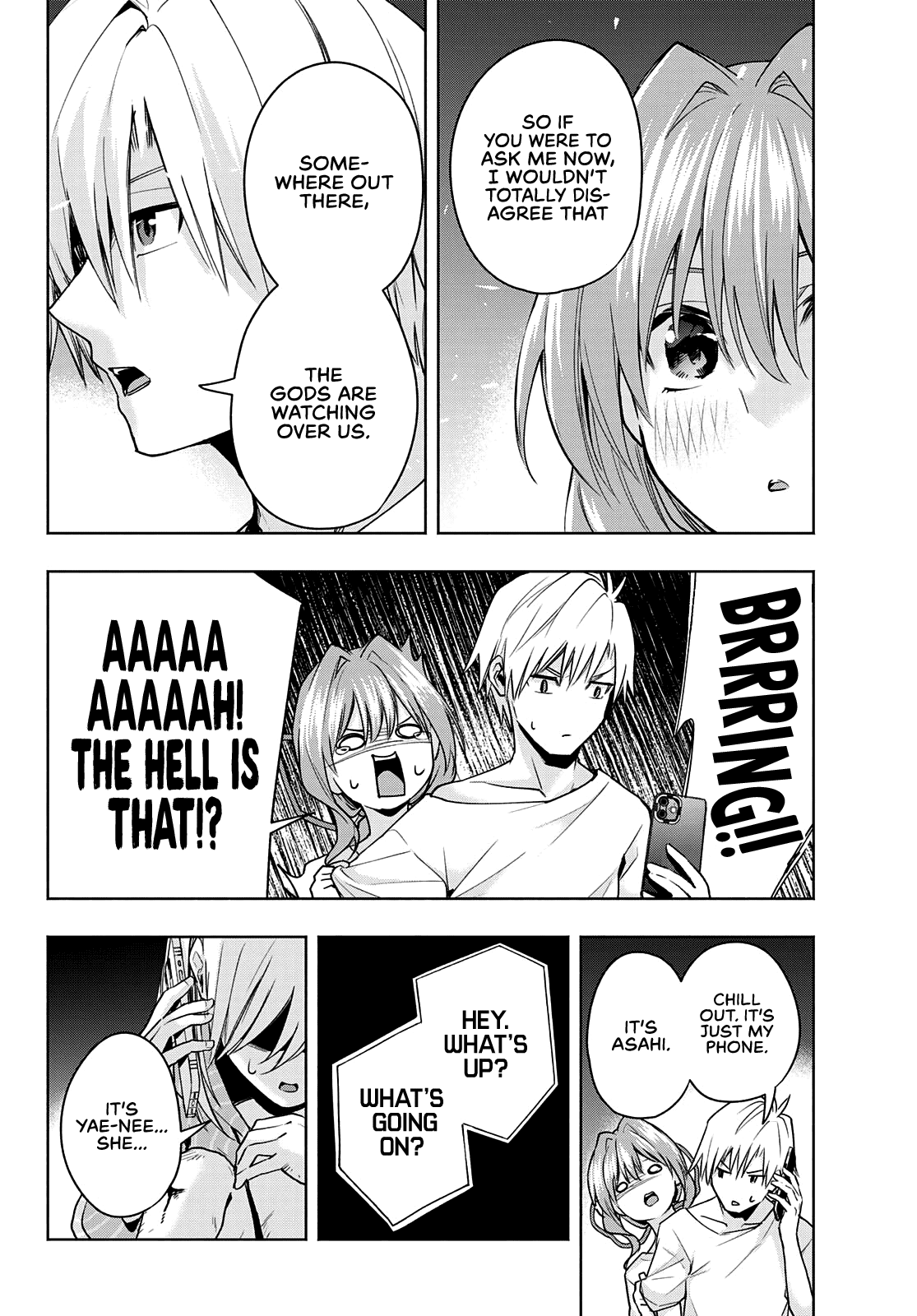 Amagami-san Chi no Enmusubi Chapter 37 page 11 - Chapter 37: The true colors of the night, Cascade