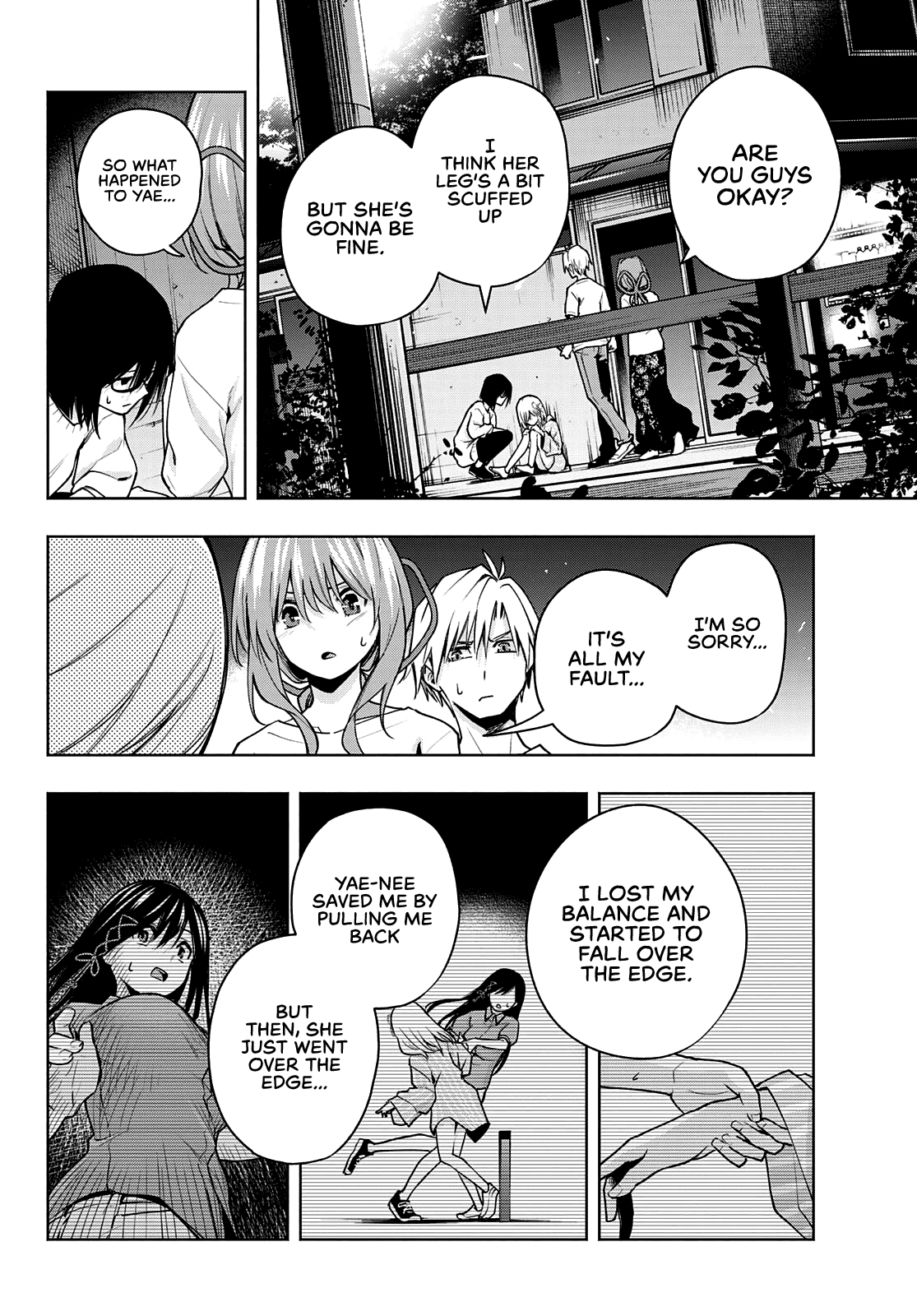 Amagami-san Chi no Enmusubi Chapter 37 page 13 - Chapter 37: The true colors of the night, Cascade