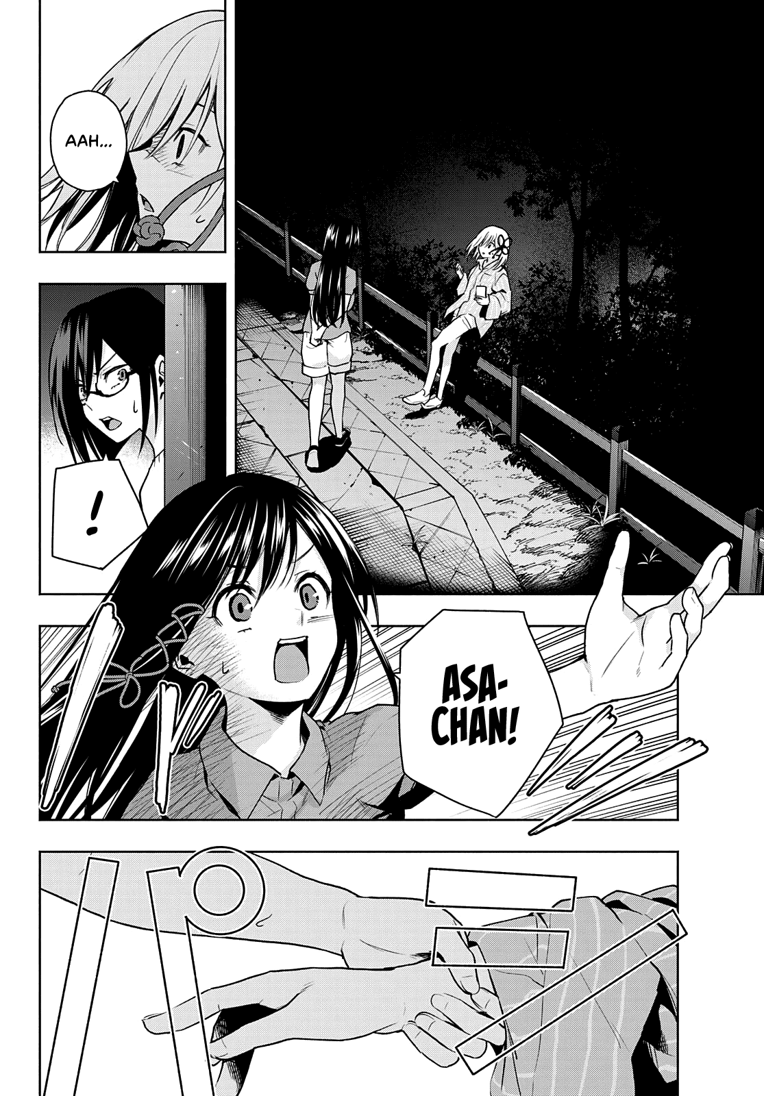 Amagami-san Chi no Enmusubi Chapter 37 page 5 - Chapter 37: The true colors of the night, Cascade