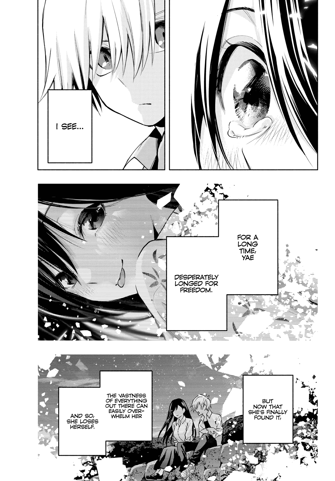 Amagami-san Chi no Enmusubi Chapter 39 page 13 - Chapter 39: The true colors of the night, Fate