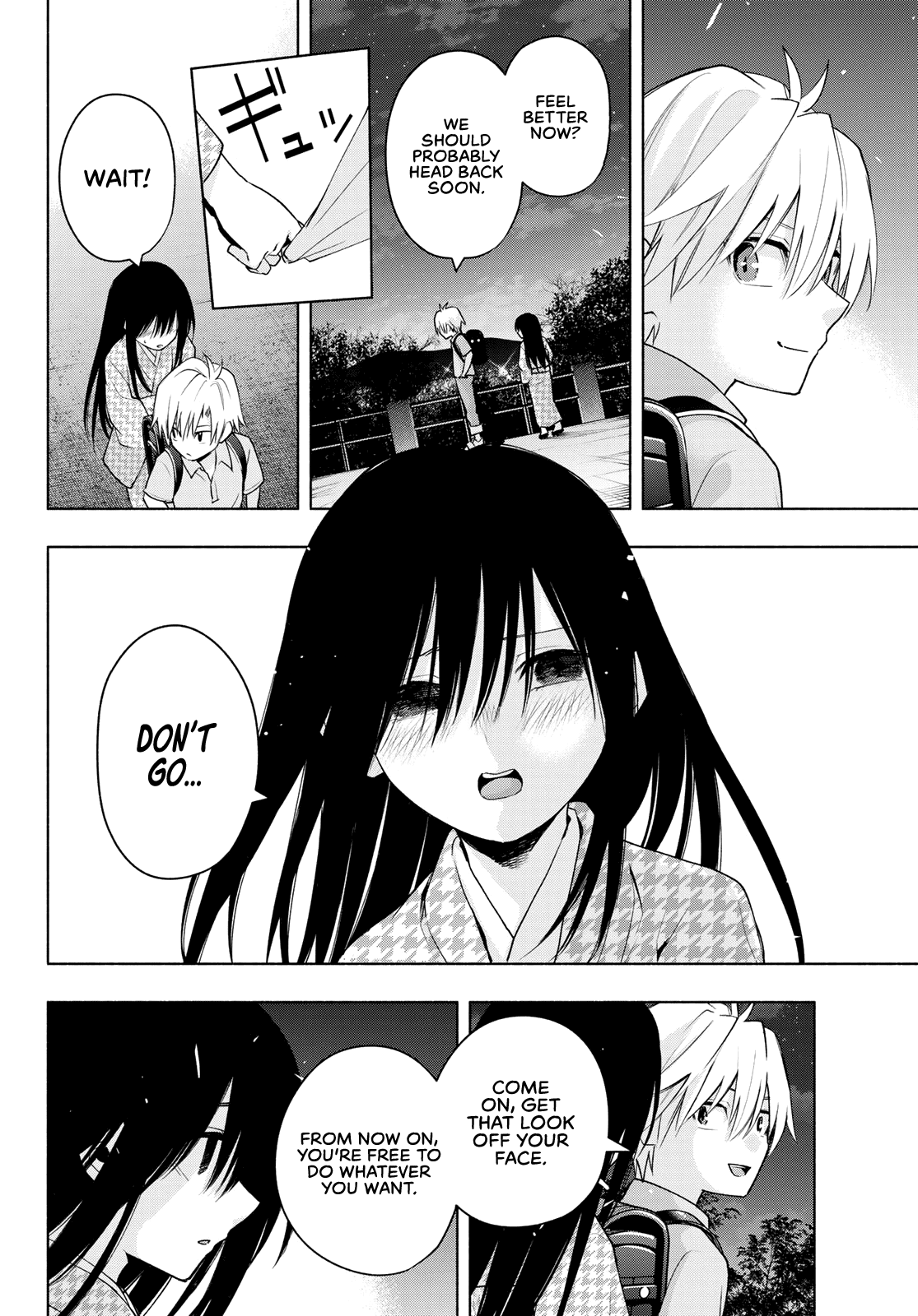 Amagami-san Chi no Enmusubi Chapter 39 page 14 - Chapter 39: The true colors of the night, Fate