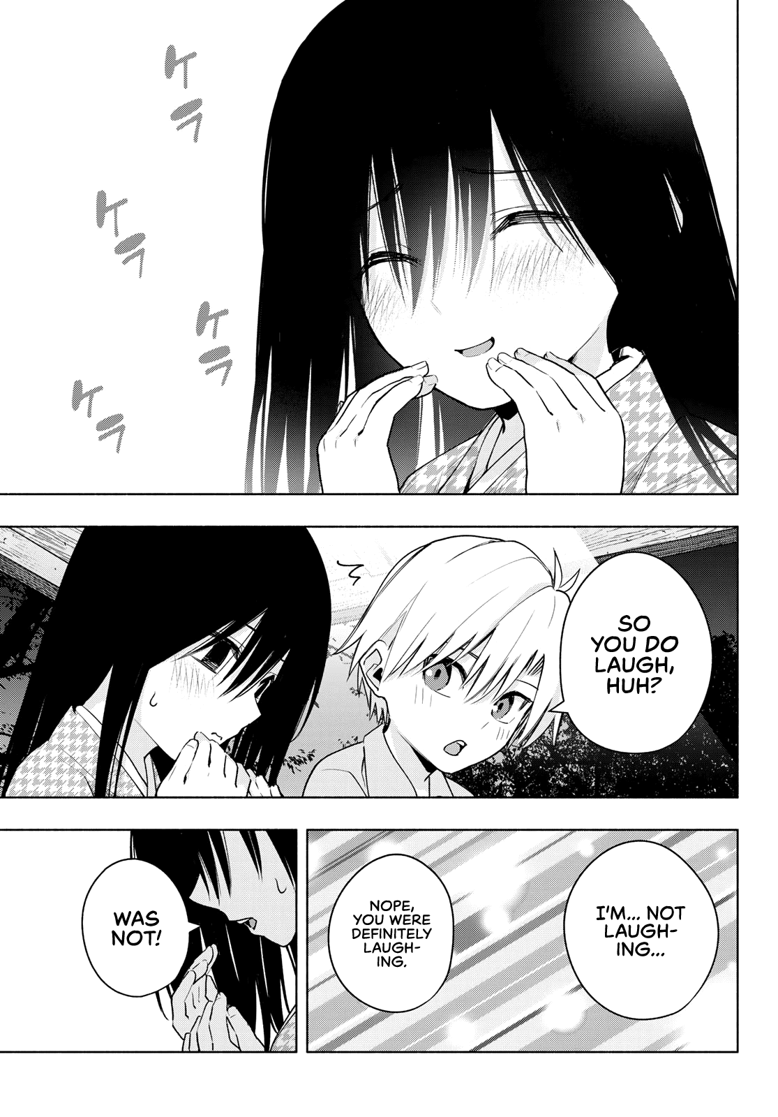 Amagami-san Chi no Enmusubi Chapter 39 page 6 - Chapter 39: The true colors of the night, Fate