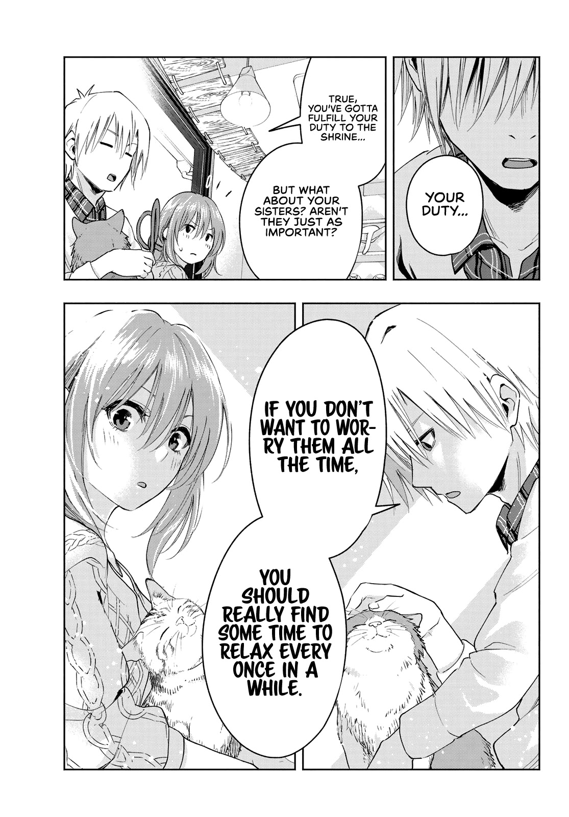 Amagami-san Chi no Enmusubi Chapter 4 page 20 - Chapter 4: A Kitty Afternoon