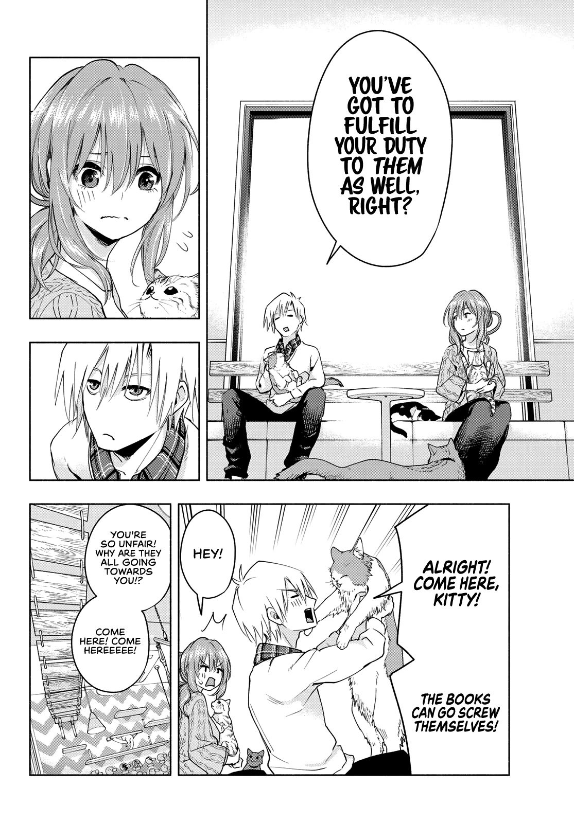 Amagami-san Chi no Enmusubi Chapter 4 page 21 - Chapter 4: A Kitty Afternoon