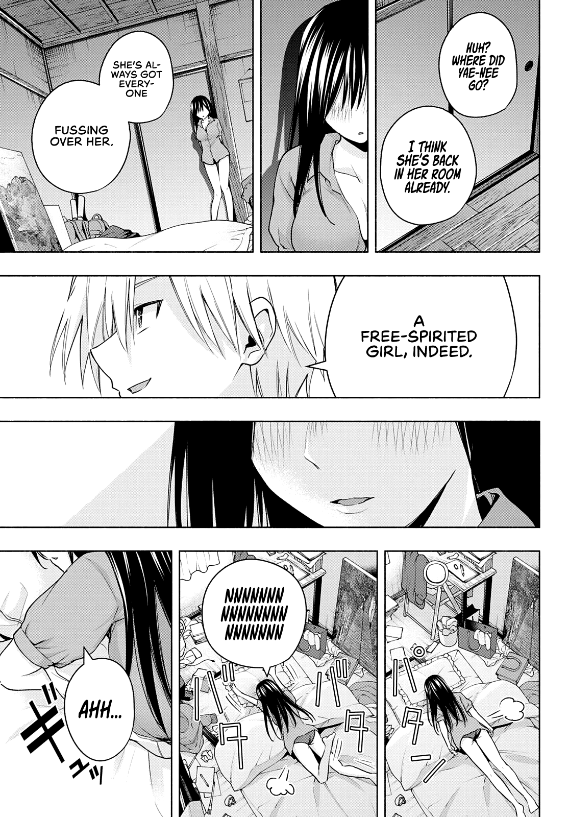 Amagami-san Chi no Enmusubi Chapter 40 page 18 - Chapter 40: The true colors of the night, Love