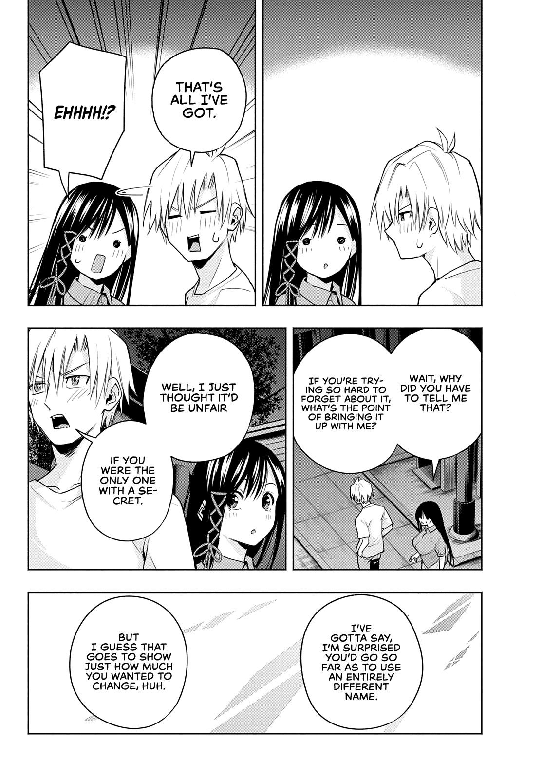 Amagami-san Chi no Enmusubi Chapter 40 page 9 - Chapter 40: The true colors of the night, Love
