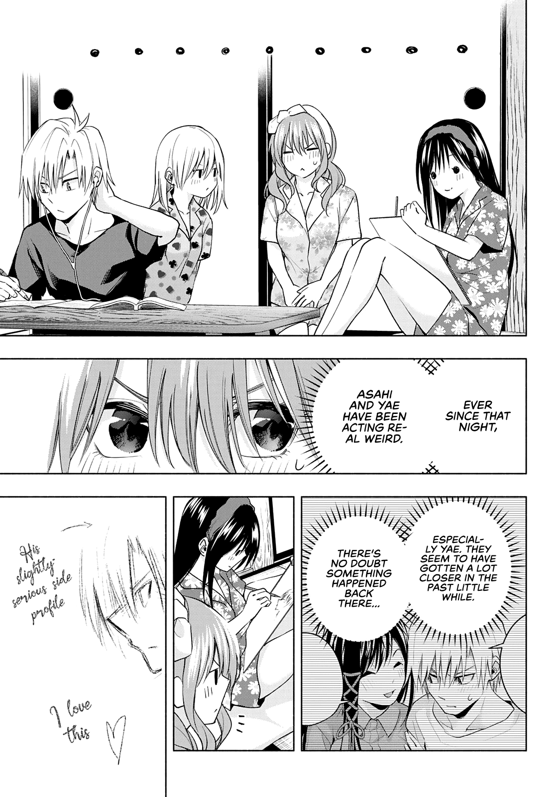 Amagami-san Chi no Enmusubi Chapter 41 page 12 - Chapter 41: A Silent Comedy