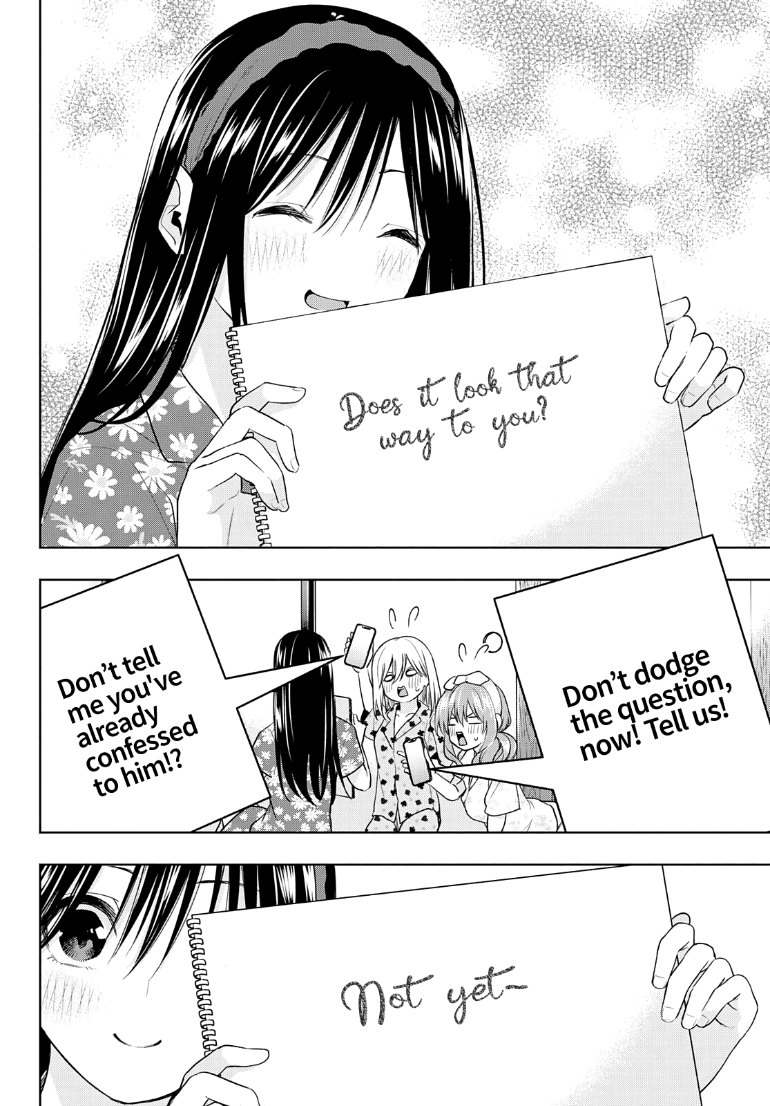 Amagami-san Chi no Enmusubi Chapter 41 page 15 - Chapter 41: A Silent Comedy