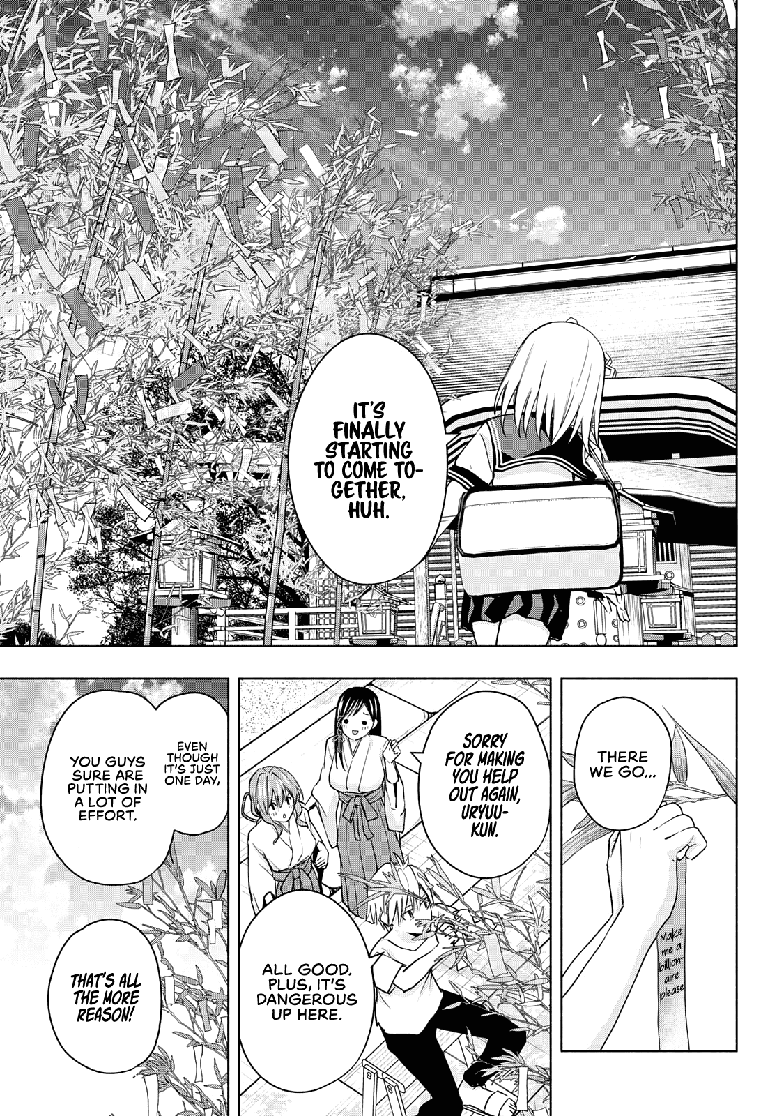 Amagami-san Chi no Enmusubi Chapter 42 page 8 - Chapter 42: The balance of wishes, Prologue