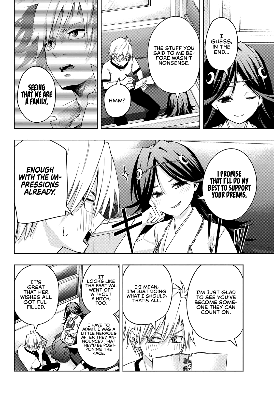 Amagami-san Chi no Enmusubi Chapter 43 page 17 - Chapter 43: The balance of wishes, Return
