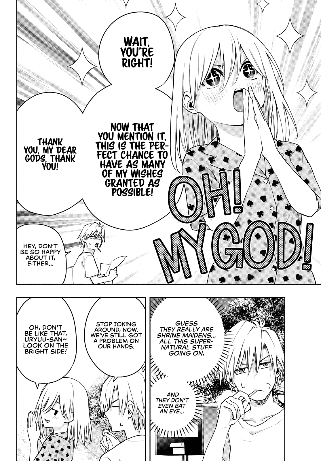 Amagami-san Chi no Enmusubi Chapter 44 page 9 - Chapter 44: The balance of wishes, Rewind