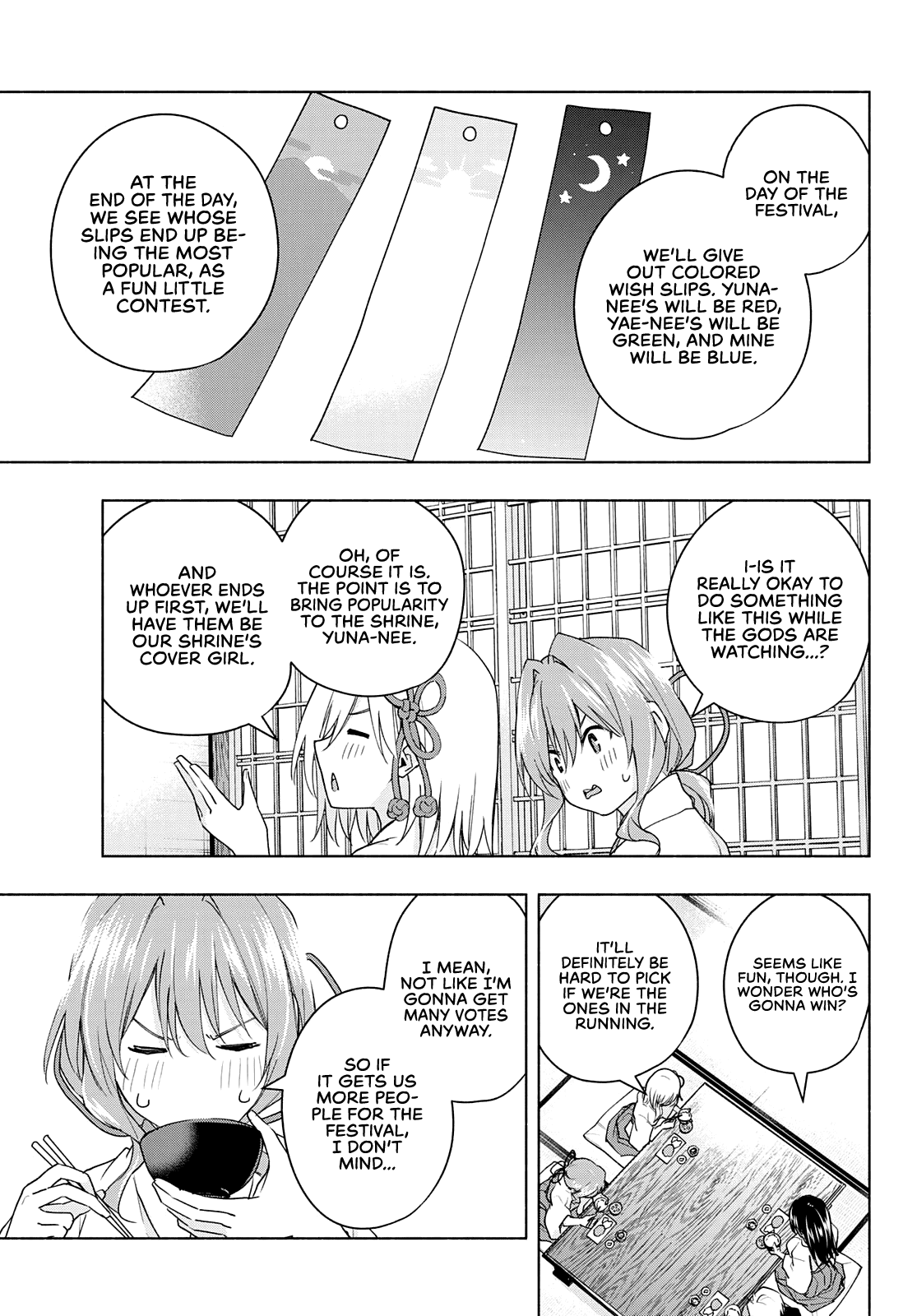 Amagami-san Chi no Enmusubi Chapter 45 page 8 - Chapter 45: The balance of wishes, Choice