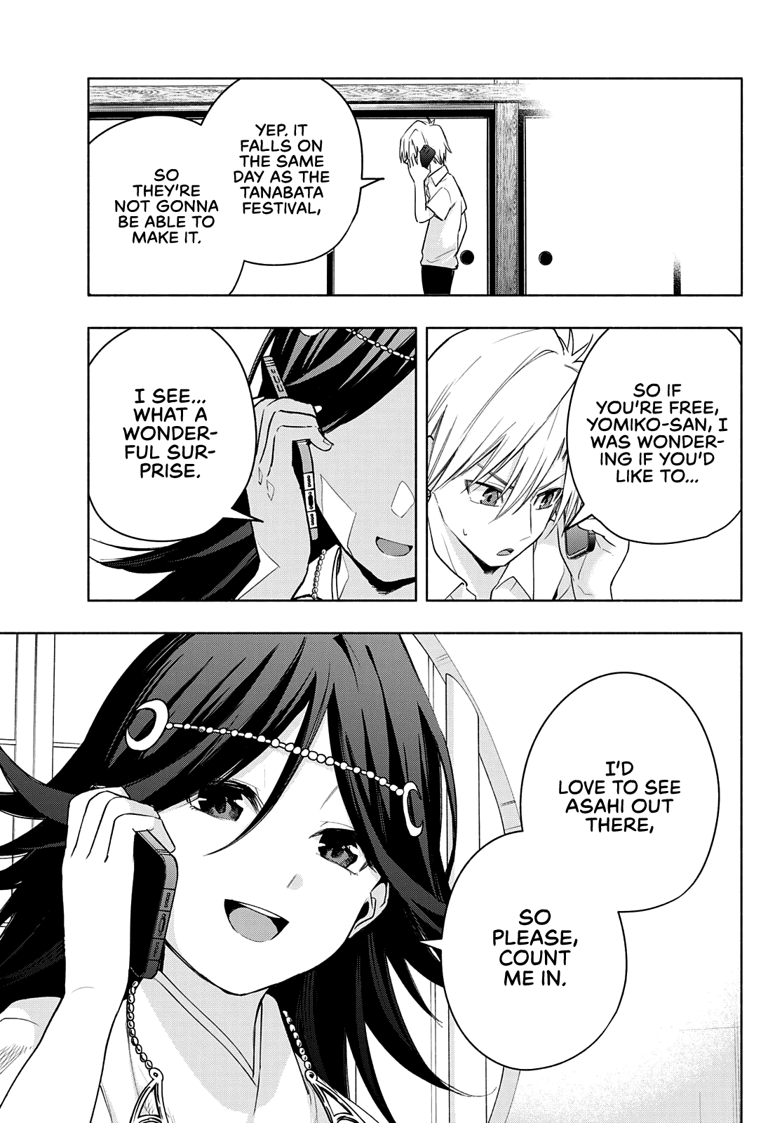 Amagami-san Chi no Enmusubi Chapter 46 page 10 - Chapter 46: The balance of wishes, Desire