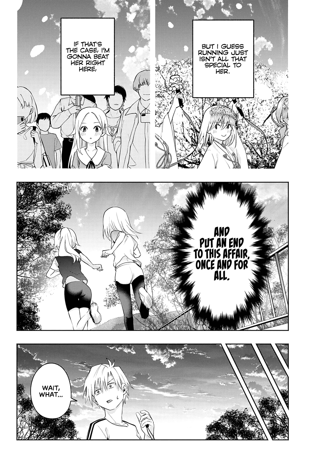 Amagami-san Chi no Enmusubi Chapter 47 page 12 - Chapter 47: The balance of wishes, Decision.