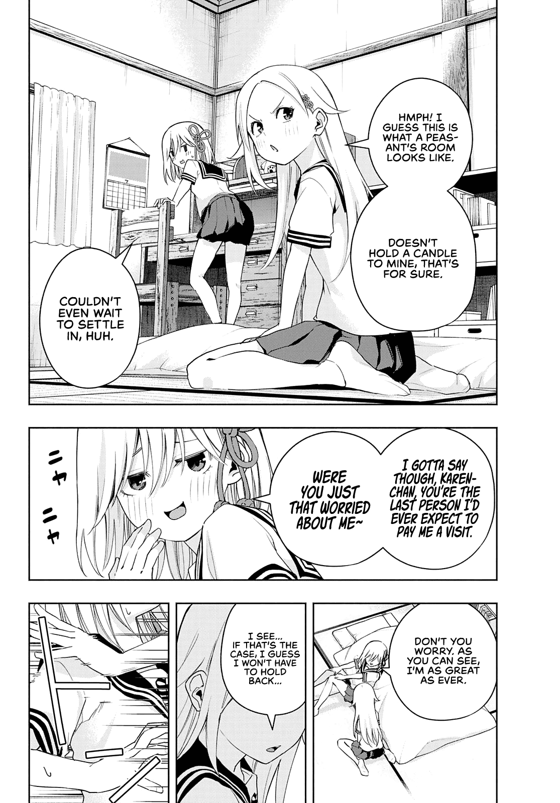 Amagami-san Chi no Enmusubi Chapter 47 page 4 - Chapter 47: The balance of wishes, Decision.