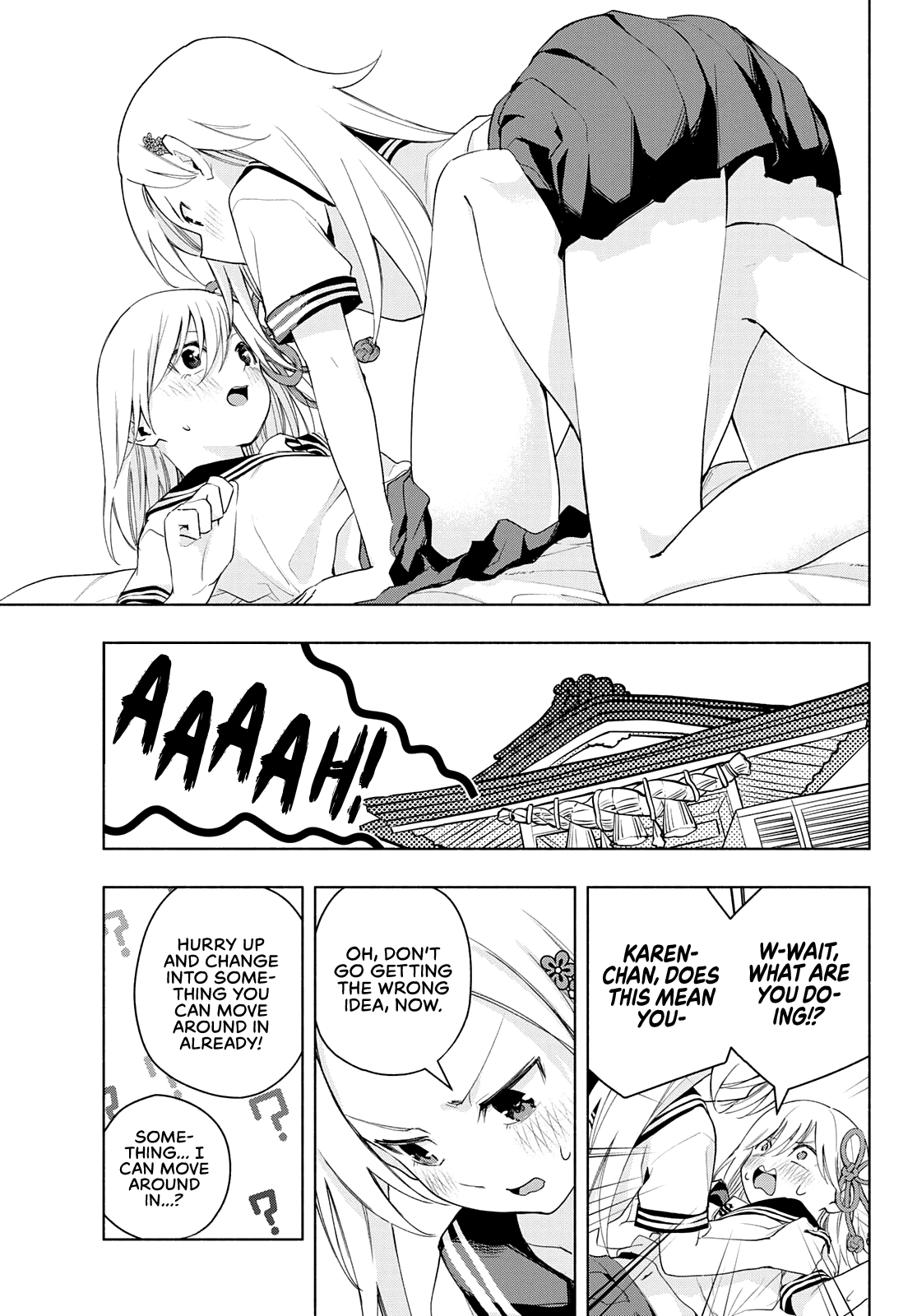 Amagami-san Chi no Enmusubi Chapter 47 page 5 - Chapter 47: The balance of wishes, Decision.