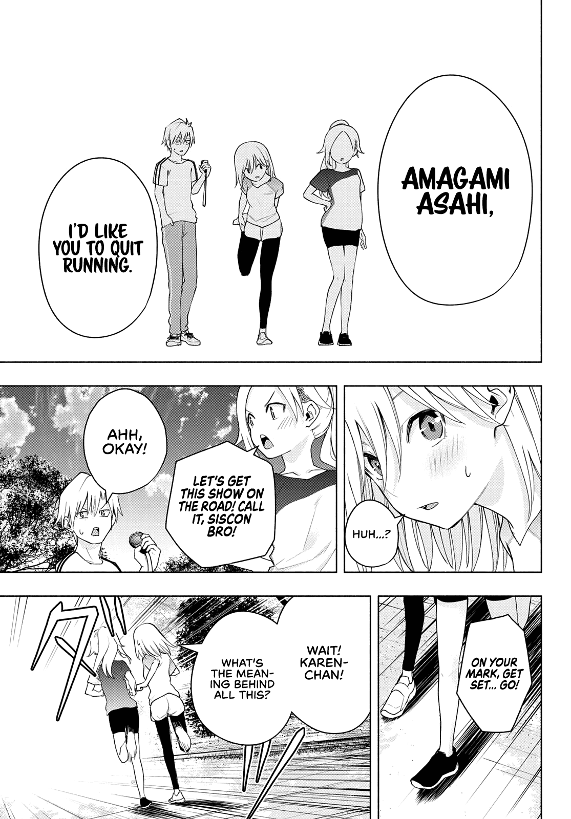 Amagami-san Chi no Enmusubi Chapter 47 page 9 - Chapter 47: The balance of wishes, Decision.
