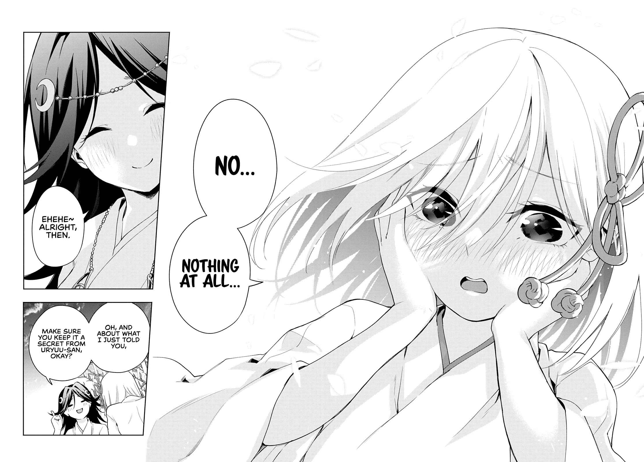 Amagami-san Chi no Enmusubi Chapter 48 page 19 - Chapter 48: The balance of wishes, Windup