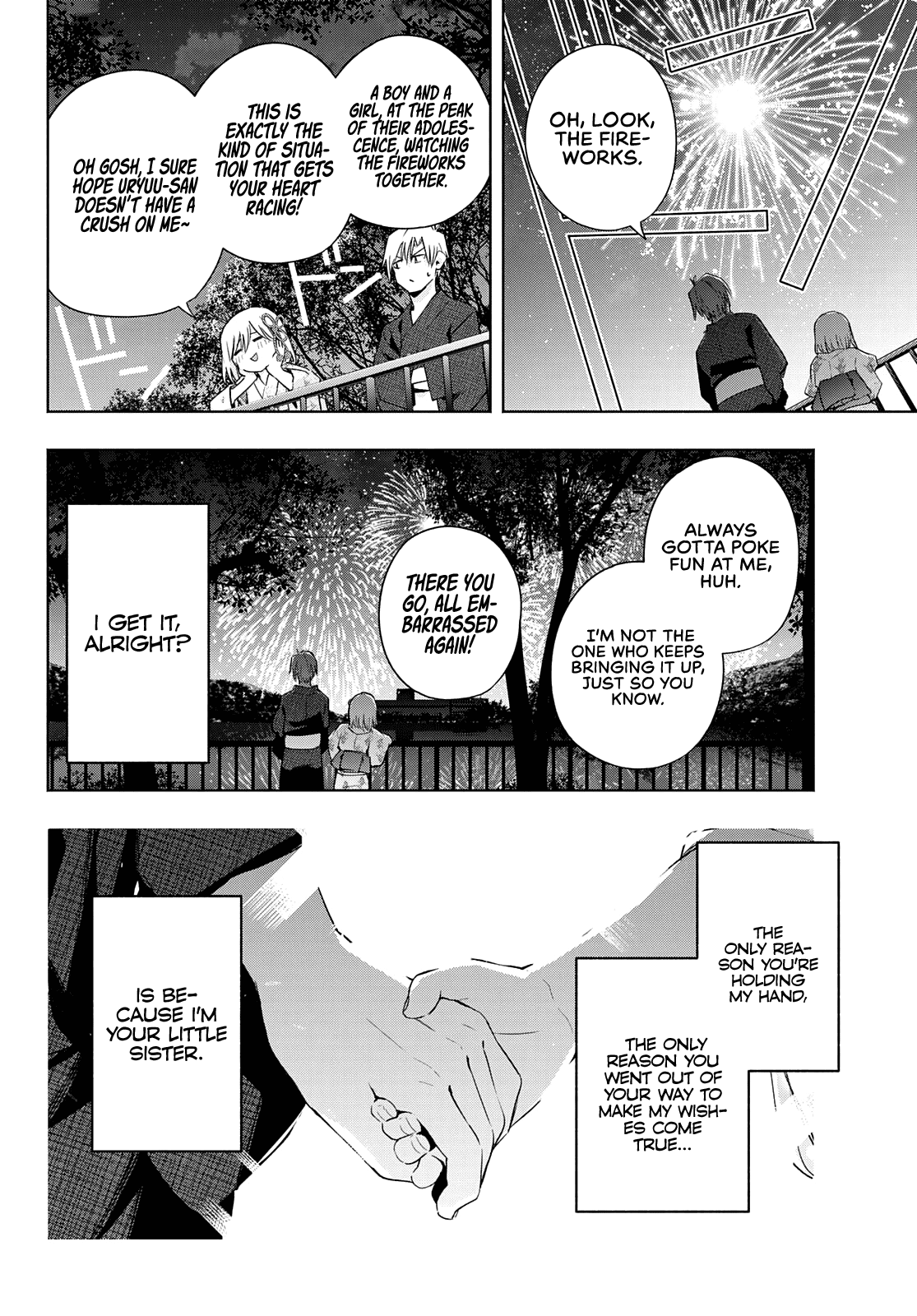 Amagami-san Chi no Enmusubi Chapter 49 page 16 - Chapter 49: The balance of wishes, Conveyance