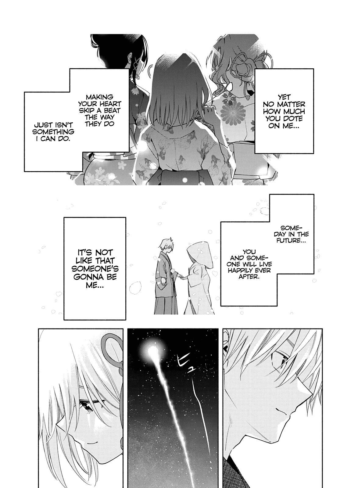 Amagami-san Chi no Enmusubi Chapter 49 page 17 - Chapter 49: The balance of wishes, Conveyance
