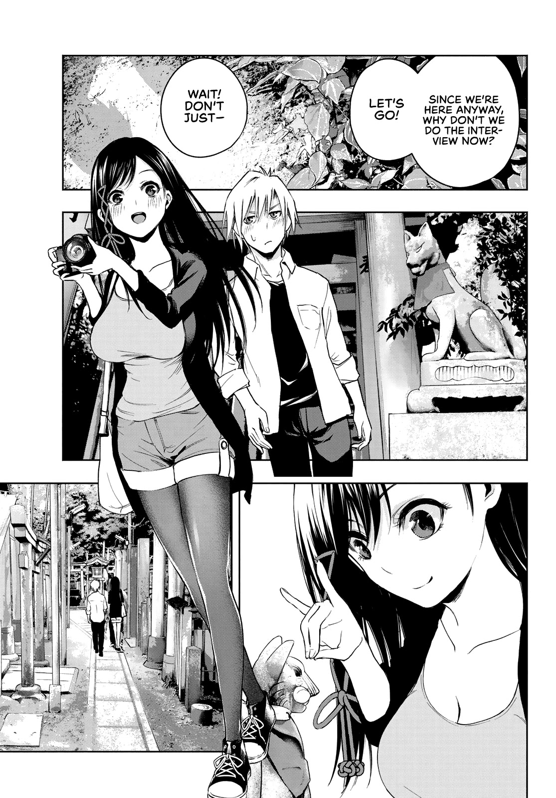 Amagami-san Chi no Enmusubi Chapter 5 page 15 - Chapter 5: She and the Fox