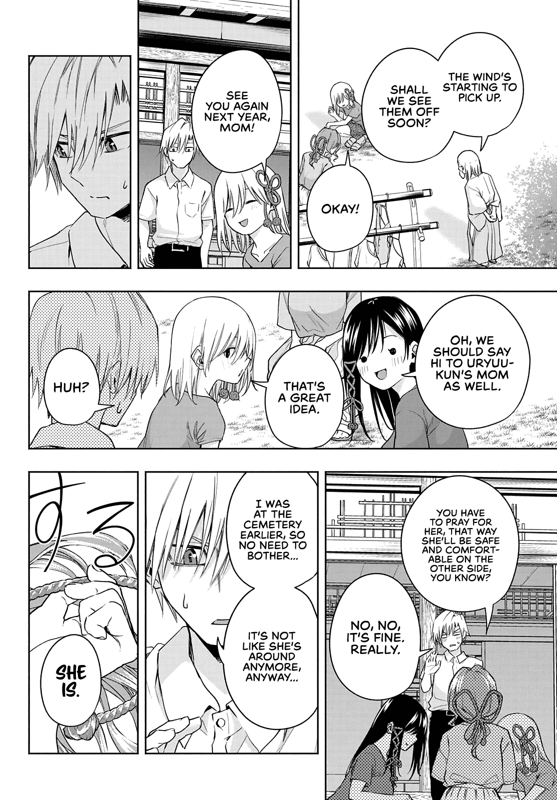 Amagami-san Chi no Enmusubi Chapter 50 page 13 - Chapter 50: Bonfire