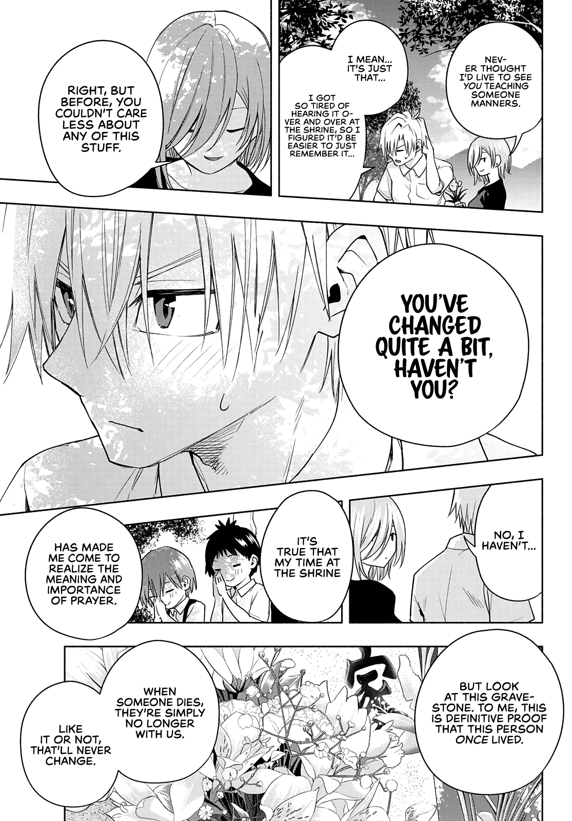 Amagami-san Chi no Enmusubi Chapter 50 page 8 - Chapter 50: Bonfire