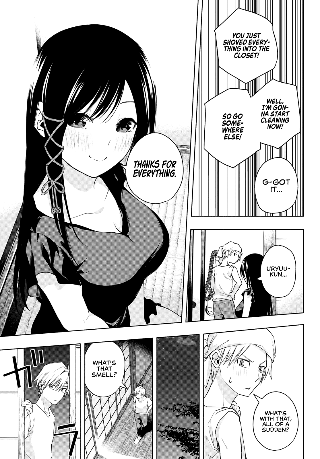 Amagami-san Chi no Enmusubi Chapter 51 page 14 - Chapter 51: A divine farewell.