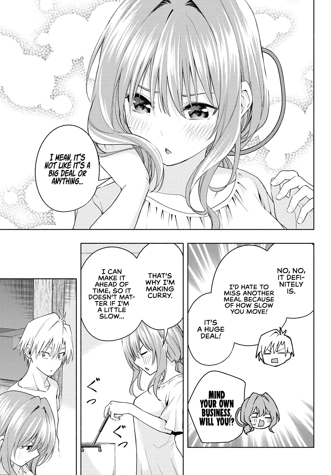 Amagami-san Chi no Enmusubi Chapter 51 page 16 - Chapter 51: A divine farewell.